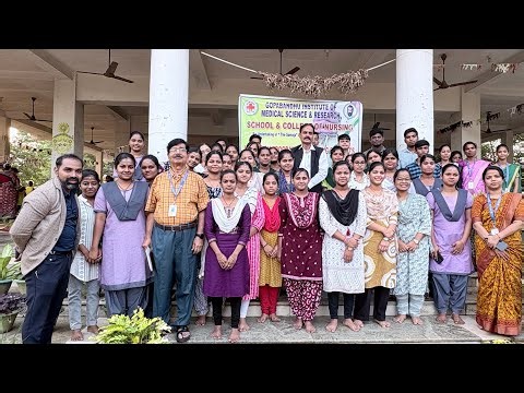 Nursing Freshers Induction Program at GIMSAR | Full Event Highlights 2025