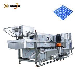 [Hot Item] Automatic Egg Tray Washing Machine with Drying System Egg Tray Washer