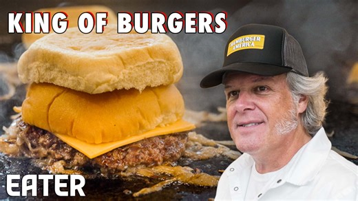 Meet George Motz, the self-proclaimed burger scholar and the owner of Hamburger America in NYC. Serving up a whopping 7,000 burgers a week, Motz is on a mission to spread his undying love for the all-American hamburger. At his joint, it's all about the classics — expect just three options on the menu: the smash burger, the fried onion burger, and a rotating monthly burger special highlighting regional patties across the U.S. For Motz, every burger is a tribute to the craft and culture of this ic