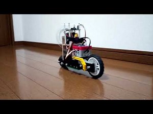 M5Stack Fire Based Reaction Wheel Self-Balancing Bicycle (M5スタックファイヤとリアクションホイールを用いた自己バランス自転車)