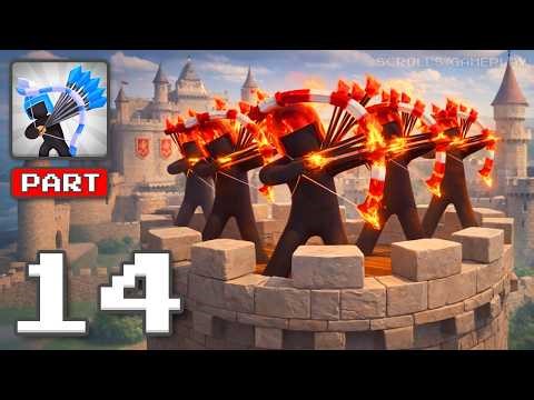 Merge Archers: Bow and Arrow - Gameplay Walkthrough Part 14 - Build The Arrow Force (iOS, Android)