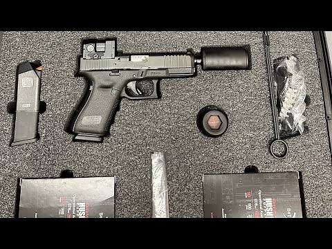 B&T Glock 19 Hush Puppy Edition, unboxing and feature review