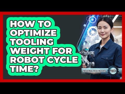 How To Optimize Tooling Weight For Robot Cycle Time?