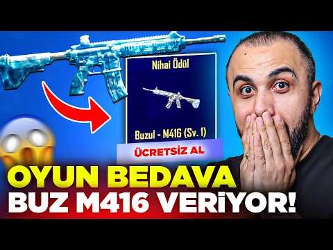 THE GAME IS GIVING AWAY THE ICE LAND M416 FOR FREE!! 😱 UNPRECEDENTED EVENT | PUBG Mobile