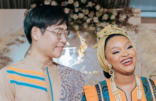Watch: Pedi woman and Korean man tie the knot in traditional wedding | Bona Magazine