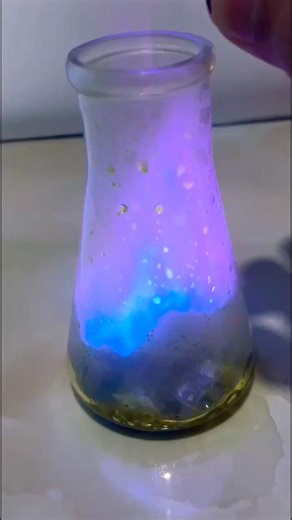 CuSO4 + HCl + Al Reaction.. #chemistry #foryou #fyp #experiment #viral #fypシ