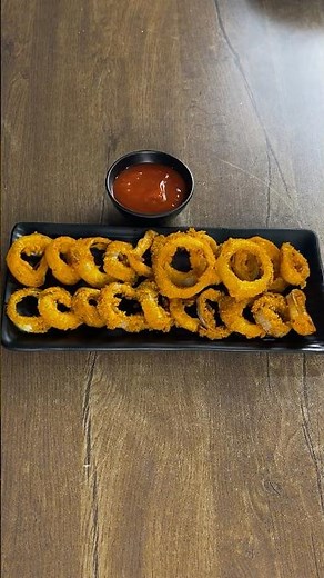 Crispy Onion Rings 😋🍟🧅