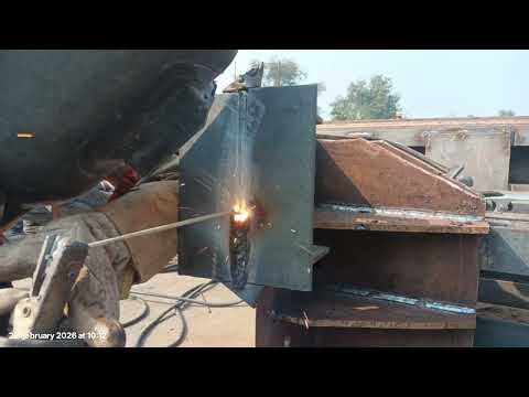 SMAW Final Layer Welding | Vertical Position 3G Welder Test | #stickwelding