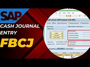 Unveiling the Hidden Secrets of FBCJ SAP Petty Cash Transactions