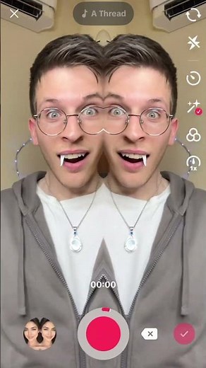 TUTORIAL Vampire finger👈🏼 #TREND 👀😂 #trend #magic #tutorial #backstage #creative #lol #shorts