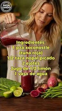 ¿Triglicéridos? ¿Diabetes? Tres licuados Naturales para tu Dieta #recetas #batidos