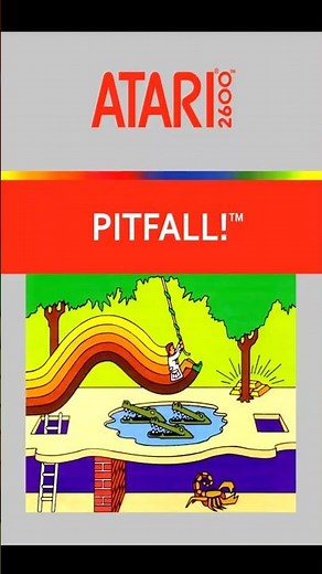 🌴 Pitfall! (Atari 2600, 1982) – El pionero de los juegos de aventuras en consola