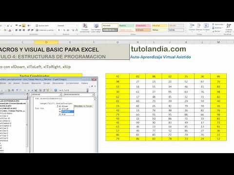 4.1 Direccionamiento con xlDown, xlToLeft, xlToRight, xlUp