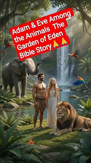 Adam & Eve Among the Animals | The Garden of Eden Bible Story | Christian Animation 2026