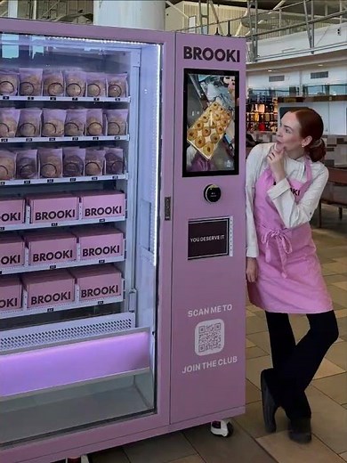 Cookies Vending Business customer case