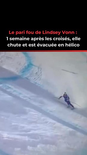Le 8 février 2026, lors de la descente féminine de ski alpin aux Jeux olympiques d’hiver de Milano-Cortina, la légende américaine du ski Lindsey Vonn a vécu un moment tragique qui pourrait marquer la fin de sa carrière. Âgée de 41 ans, Vonn avait fait le choix audacieux de reprendre la compétition et d’aligner une dernière descente olympique malgré une rupture complète du ligament croisé antérieur (LCA) du genou gauche, blessure qu’elle avait subie neuf jours plus tôt lors d’une épreuve de la Co