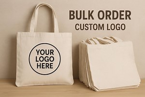 Custom Tote Bag Bulk Order – Personalized Canvas Bags With Logo – Reusable Eco-friendly Event or Trade Show Tote - Etsy