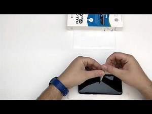 Nano vizes üvegfólia felrakása egyszerűen!