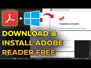 How to Download & Install Adobe Reader on Windows
