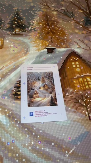 Complete Your Twilight Town Diamond Art Masterpiece