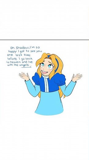 Shadow Reunites With Maria | Sonic The Hedgehog Comic Dub #Shorts