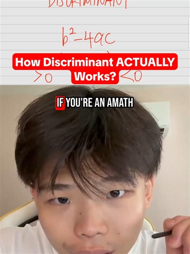 Is it two real roots or no real roots? If A-Math gives you a headache, this one is for you. Let’s make b2 – 4ac actually make sense. Tag a friend who’s currently struggling with quadratics! WhatsApp me to join my Sec and JC Math tuition classes: https://wa.me/98108788 #geraldstudies #secondaryschool #singapore #a1mathacademy #WA1