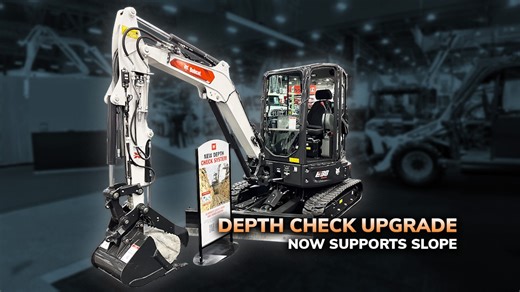 Closer Look: Bobcat rolls out new depth check for mini excavators