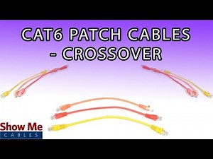 Cat6 Crossover Patch Cables - Quickly & Easily Connect Your Network