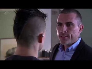Hollyoaks - Trevor Royle Slaps Dylan Jenkins (17th July 2015)