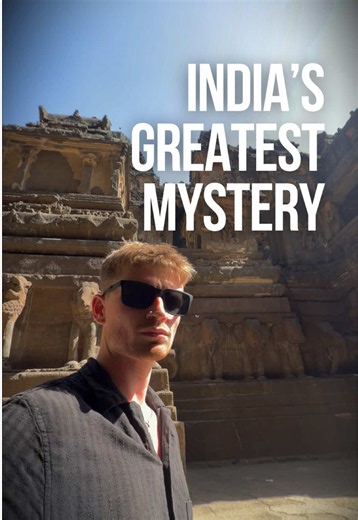 The World’s CRAZIEST Temple 🇮🇳🤯 Other than it being like a solid 45C degrees when I visited Ellora caves, I was blown away. Definitely one of the most detailed & unique ancient buildings I’ve ever seen. Does it have the scale of something like Angkor Wat in Cambodia? No. But it has arguably more detail and is significantly older, a very interesting insight into the history of Ancient India - especially the Kailasa temple. For reference alongside the Hindu caves there are also Buddhist & Jain 