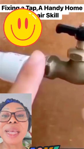 Fixing a Tap: A Handy Home Repair Skill. #DIYRepair #HomeMaintenanceSkills #PlumbingFixes | Happy life img