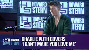 1.6M views · 33K reactions | Watch Charlie Puth perform a cover of Bonnie Raitt’s “I Can’t Make You Love Me” live during his #SternShow interview. | The Howard Stern Show | Facebook