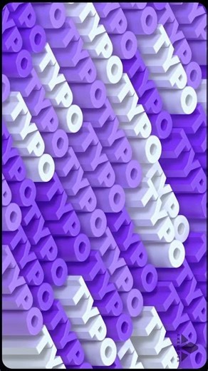 Looped in Violet #artist #art #motiongraphics #3danimation #3d #looping #motiongraphicstutorials