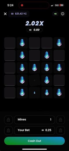 First Try Mines Full Board Cleared!!