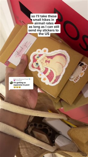 Affordable Airmail Options for Artists Shipping Stickers