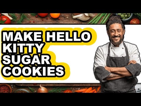 How to Make Hello Kitty Sugar Cookies (Updated)