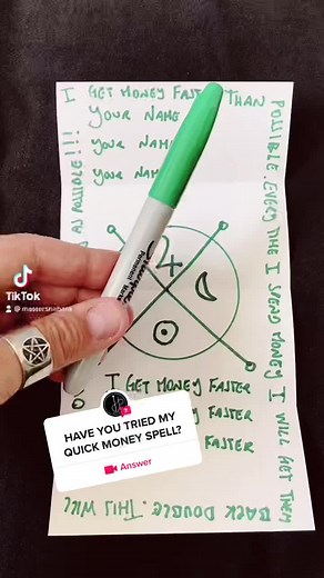 Effective Money Spell with Sigil Magic for Quick Results