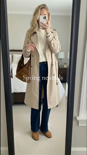 Spring neutrals for fashion