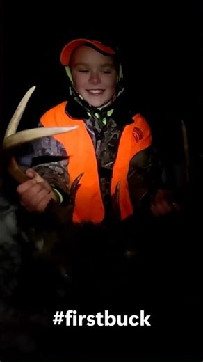 GIANT 6-Point! Opening Day PA Rifle Season. A Kid’s First Buck! #deerhunting #whitetail #hunting