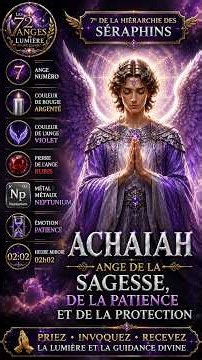 🙏 ACHAIAH ✨ Né(e) du 21 au 25 Avril | Prière de Patience, Sagesse et Protection