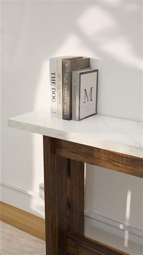 Minimalist Entryway Table 🌿 | Modern Farmhouse Decor