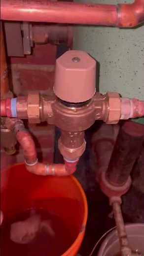 1/2” mixing valve install