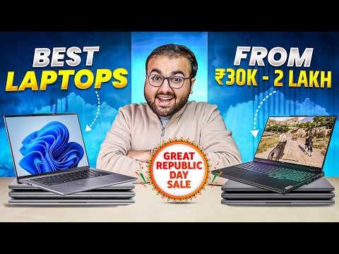 Choose BEST Laptops From ₹30K - ₹2 Lakh 🤩🔥| Republic Day Sale 2026 - GTV Ep 09