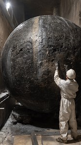 171K views · 3K reactions | They found a black granite sphere… and it’s still crackling with static A Black Granite Sphere Was Found — Still Generating Static #black #granite #sphere #static #AncientHistory #AncientDiscoveries | Life's Biggest Questions | Facebook