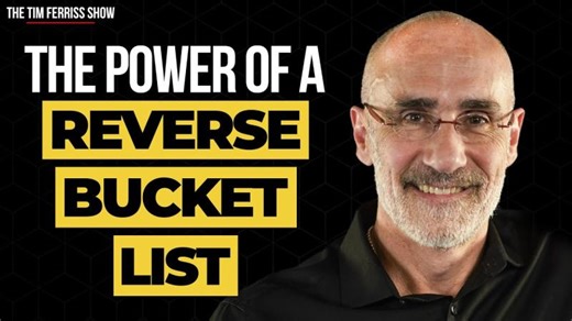 Use a Reverse Bucket List — Arthur C. Brooks | Trey Stokes
