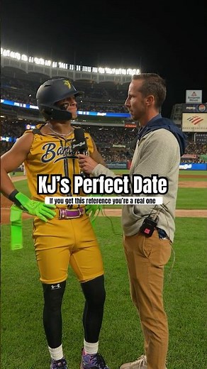 KJ's perfect date #Shortsfeed#Shorts#Newyork#Yankees#Yankeestadium#MeangirlsApril25th