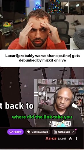 sarcastic_chigga on Instagram: "Lacari, another Twitch/Kick streamer and a former collaborator with several big streamers, was banned from Twitch and Kick after accidentally revealing a Notepad file on a livestream that contained links to a large cloud storage folder of adult content, including files viewers believed were illegal or extremely problematic(1700 videos with some reportedly containing animals and minors). He claimed it was a virus, but moderation teams took swift action"