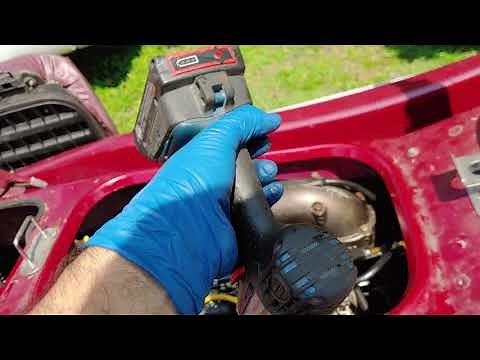 Kawasaki stx 1100 di stator removal