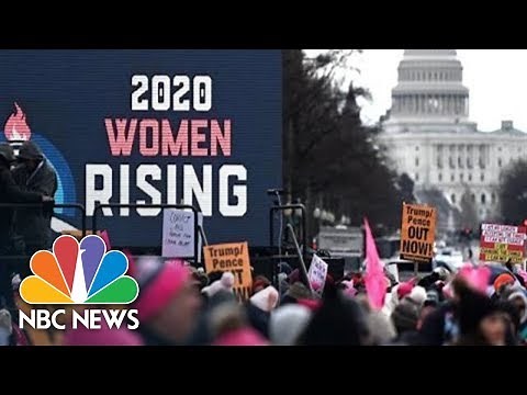 Women's March On Washington | NBC News (Live Stream)