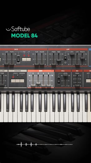 Softube | Get funky. 🕺 Here's how to use Model 84's filter envelope to find your groove. Pretty nifty, right?!⁠ ⁠ Learn more about Model 84 at the... | Instagram